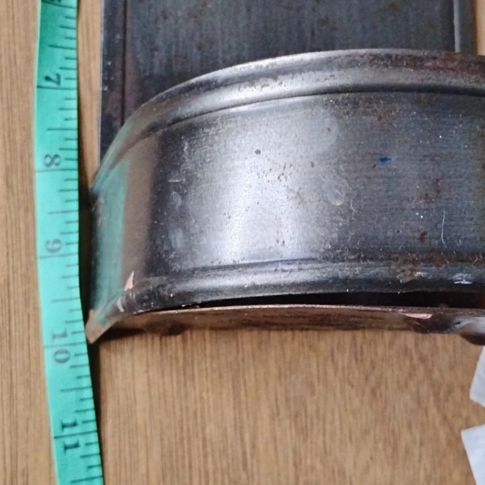 . Vintage Tin Candlestick Sconces - Metal Wall Candle Holders - Tin Stamp Punch